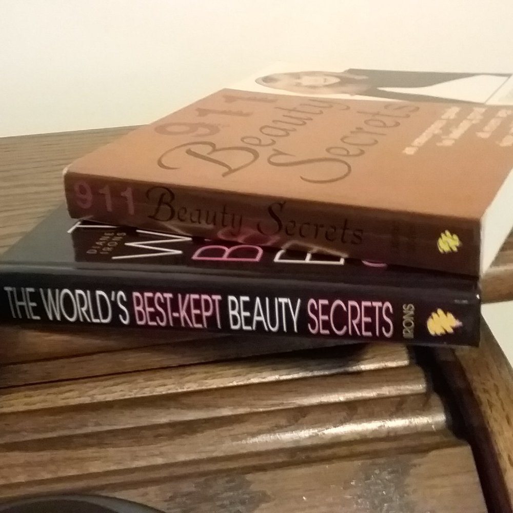 Diane Iron’s books: The World’s Best-Kept Beauty Secrets & 911 Beauty Secrets